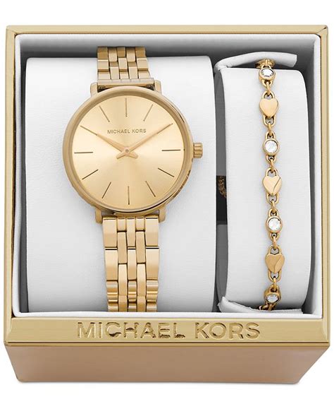 michael kors mini pyper stainless steel watch|michael kors pyper watch gold.